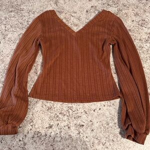 Long sleeve blouse